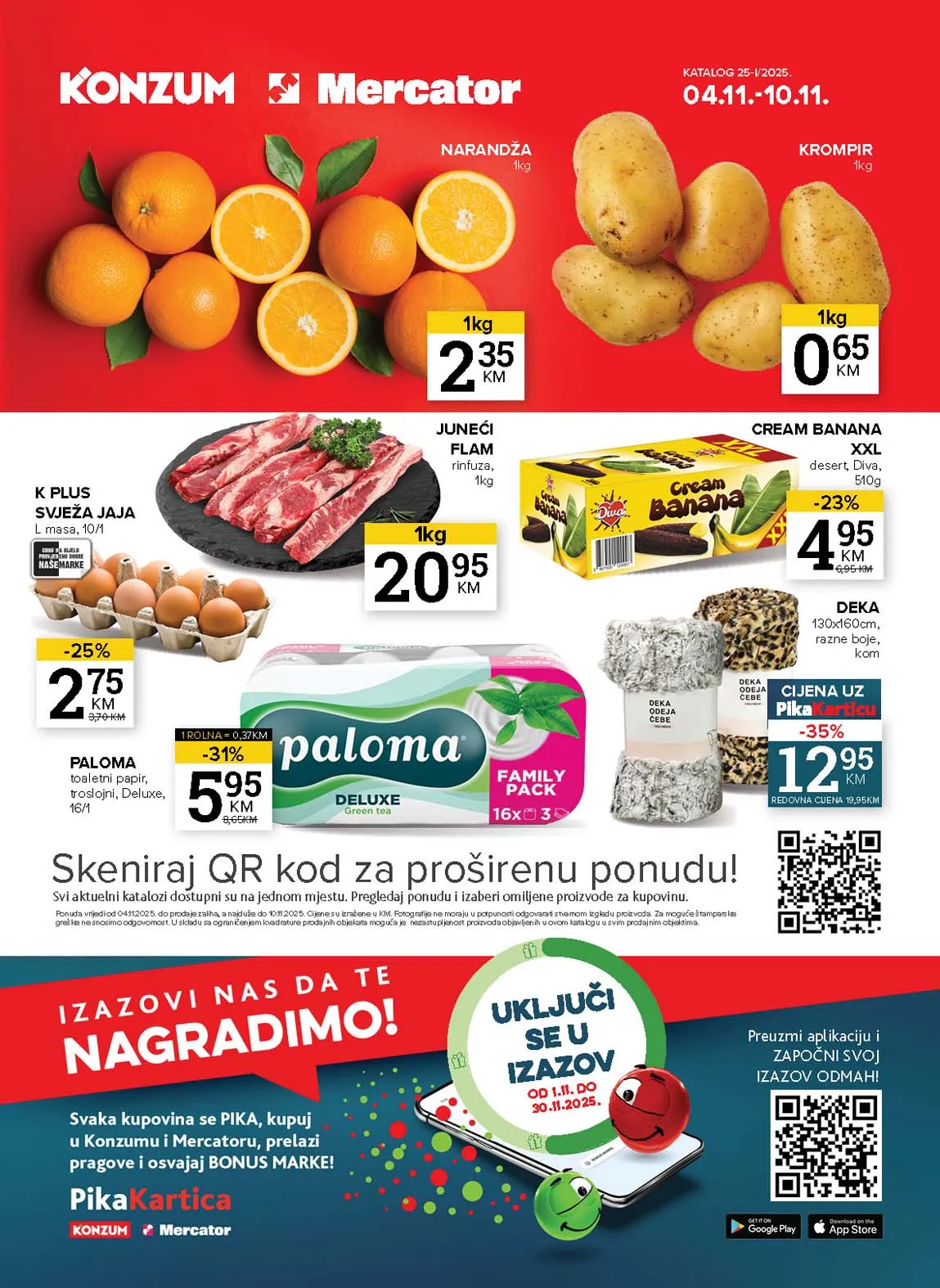 Konzum akcija Mercator katalog
