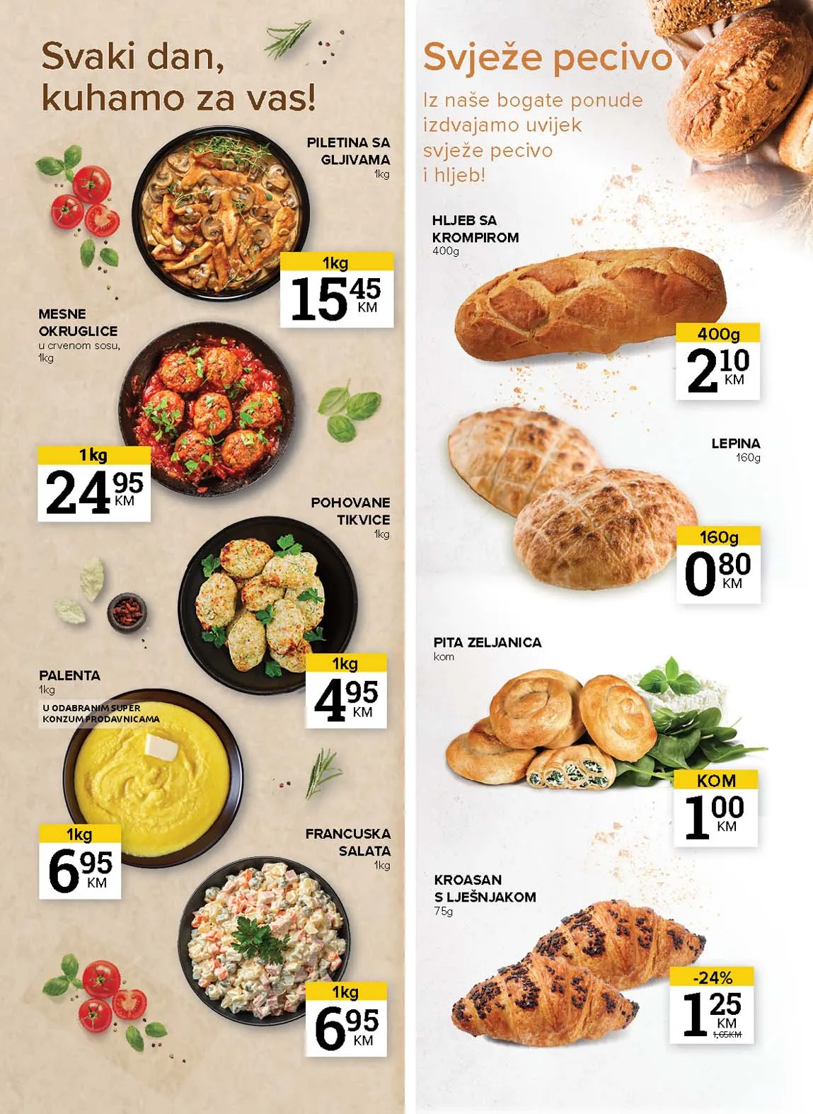 Konzum akcija Mercator katalog