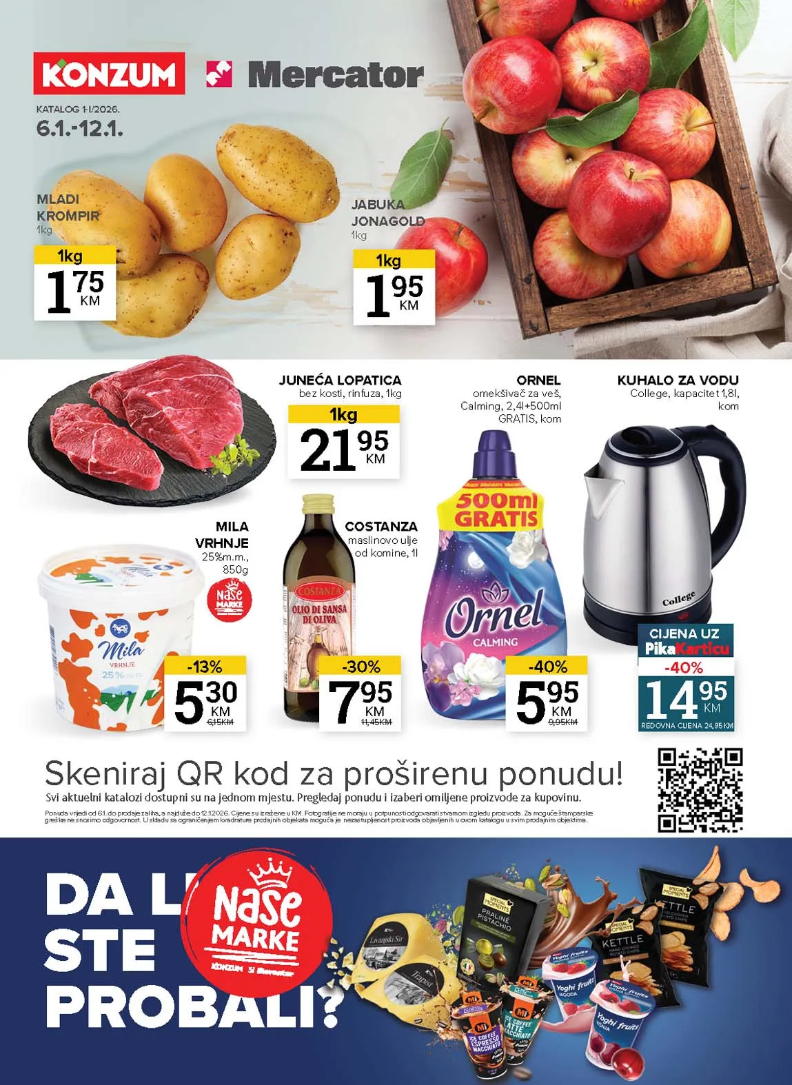 Konzum akcija Mercator katalog