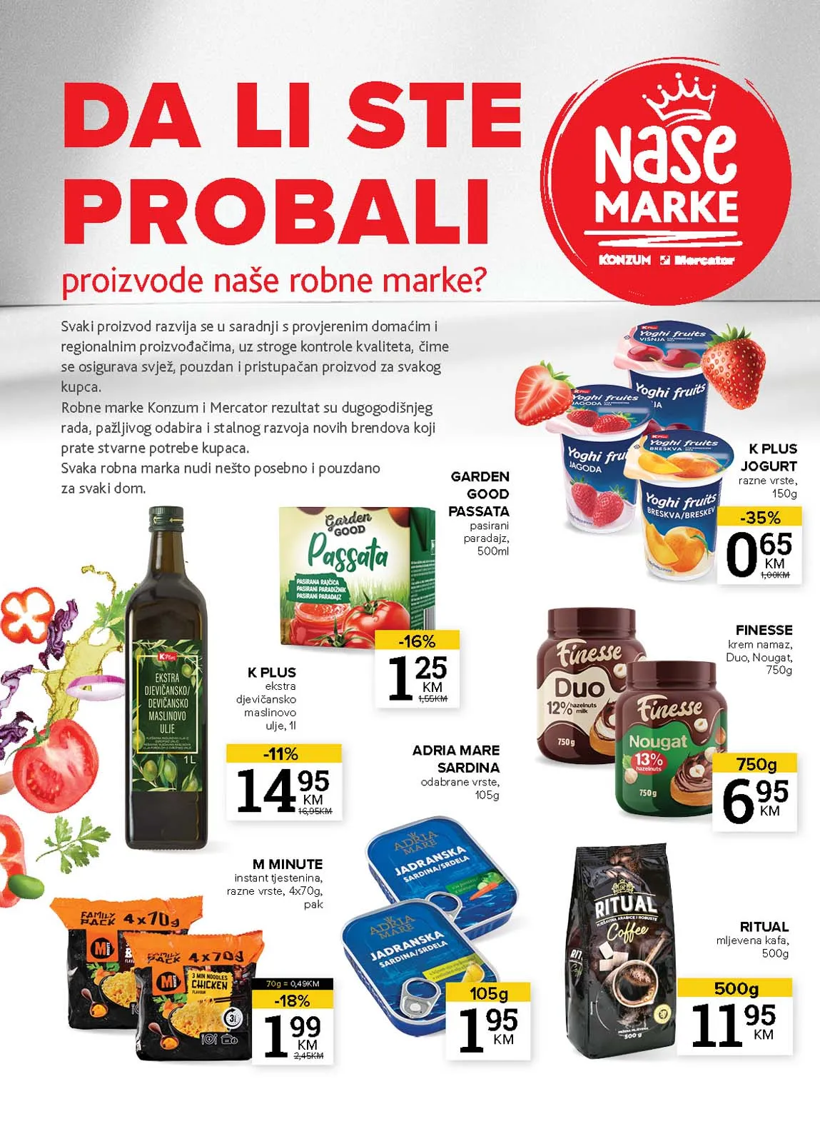 Konzum akcija Mercator katalog