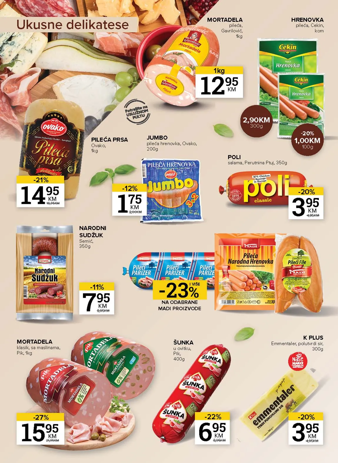 Konzum akcija Mercator katalog