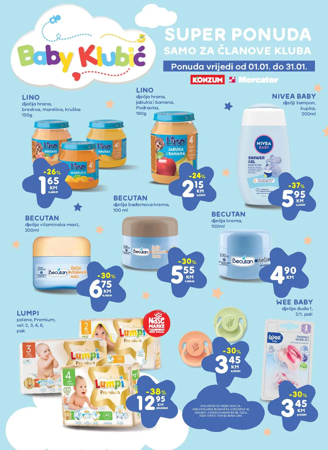 Konzum akcija Mercator katalog