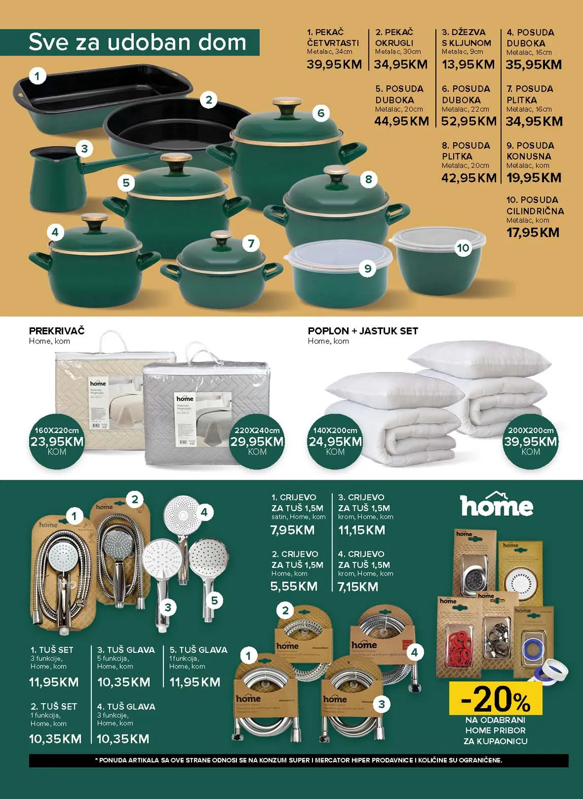 Konzum akcija Mercator katalog