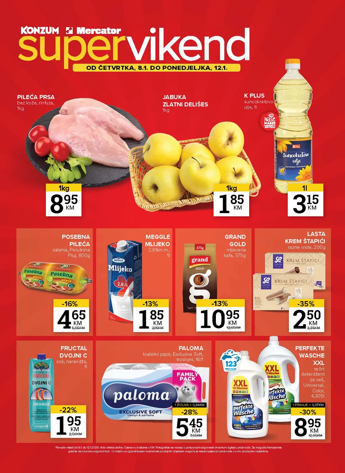 Konzum akcija Mercator katalog