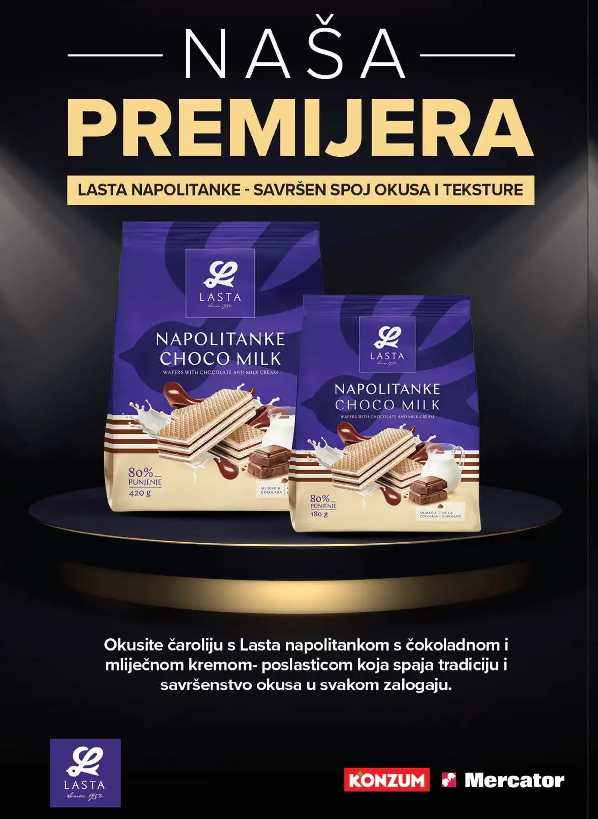 Konzum i Mercator akcija katalog sniženja do 04. aprila 2026 – strana 26