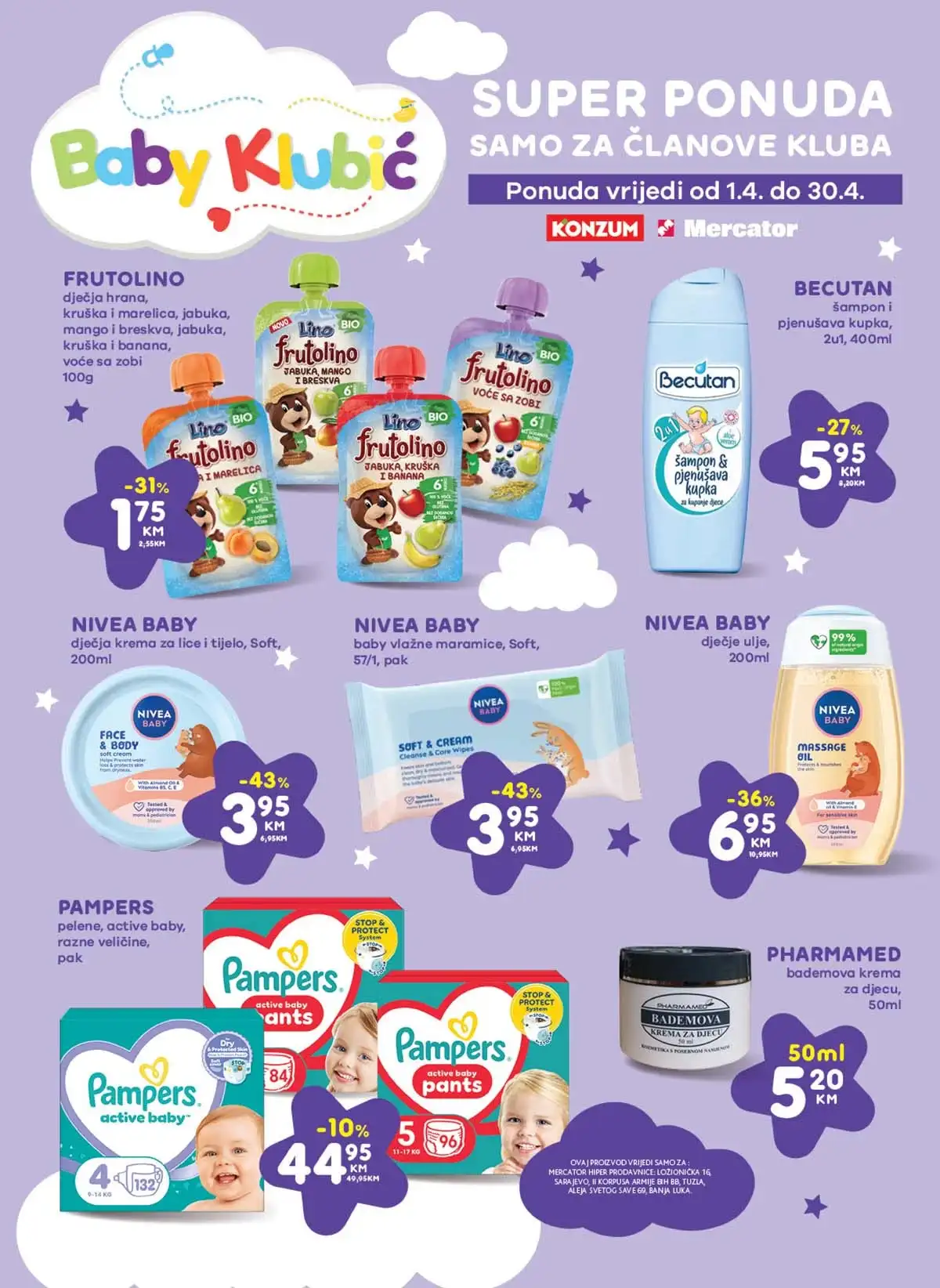 Konzum i Mercator akcija katalog sniženja do 04. aprila 2026 – strana 32