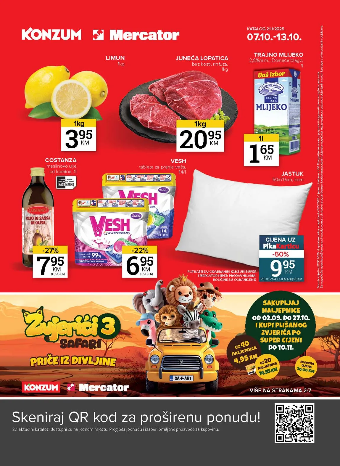 Konzum akcija Mercator katalog