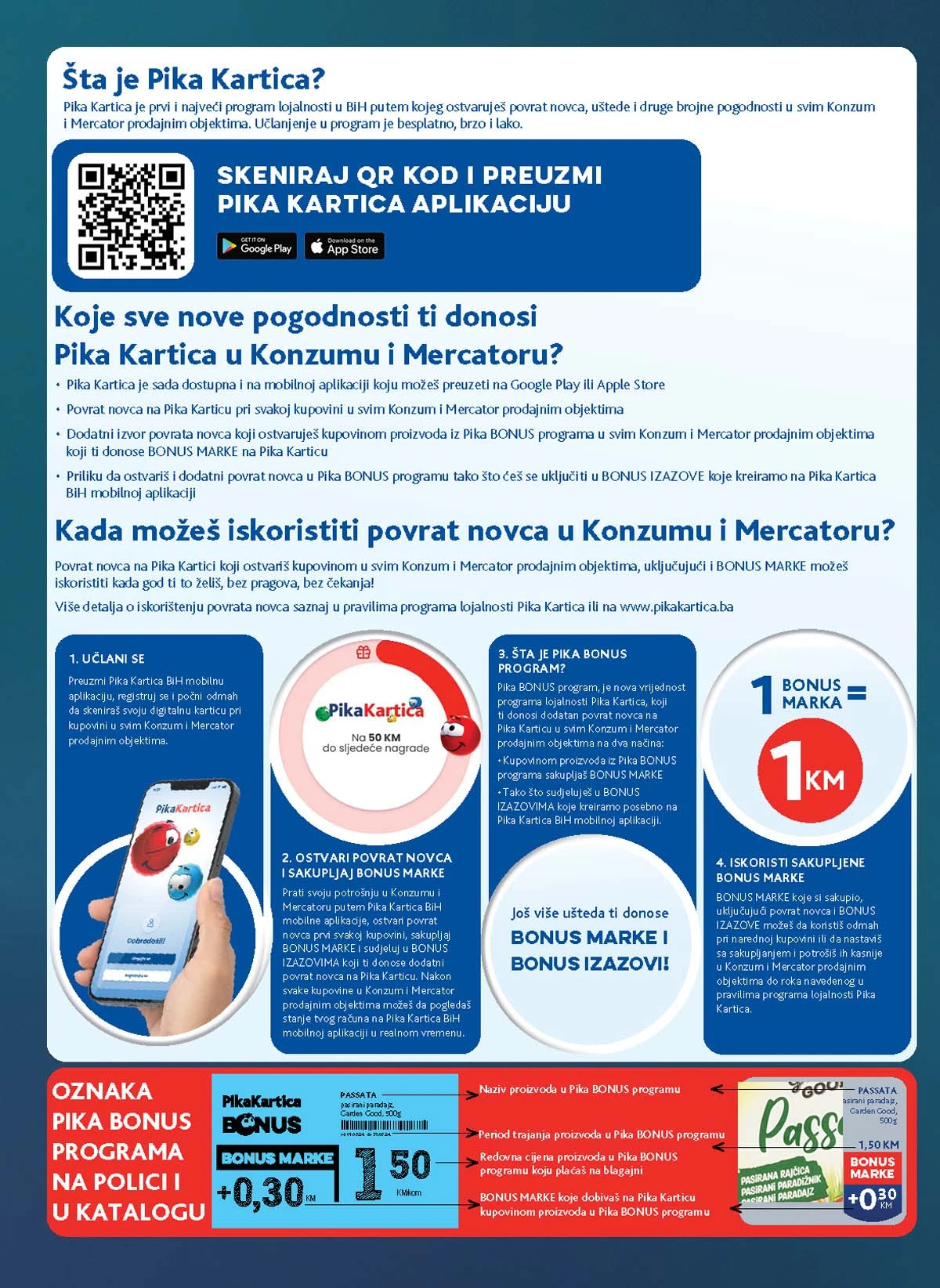 Konzum i Mercator akcija katalog sniženja do 23. marta 2026 – strana 36