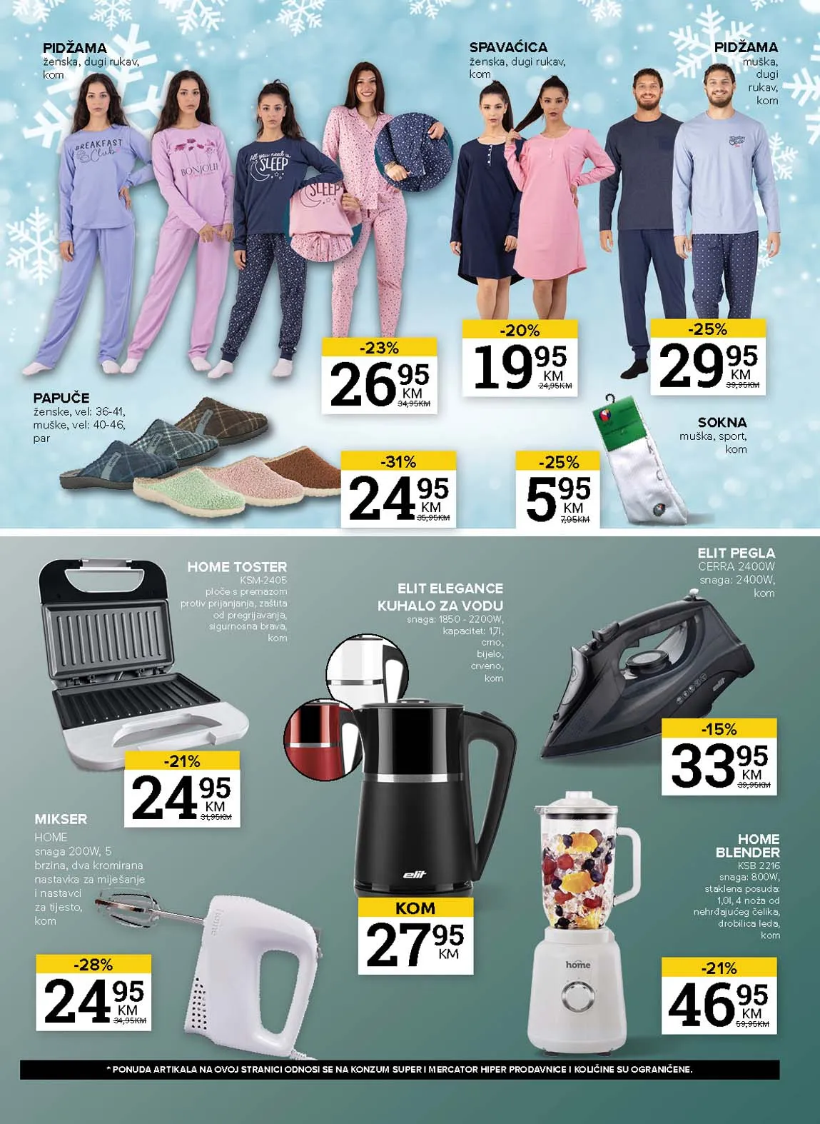 Konzum akcija Mercator katalog