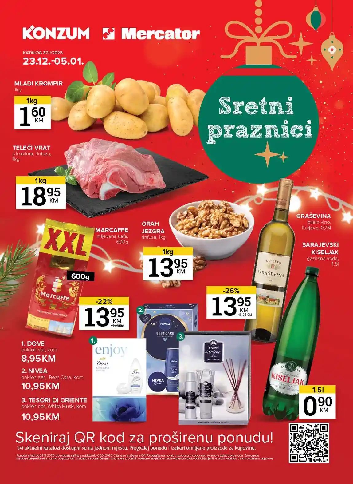 Konzum akcija Mercator katalog