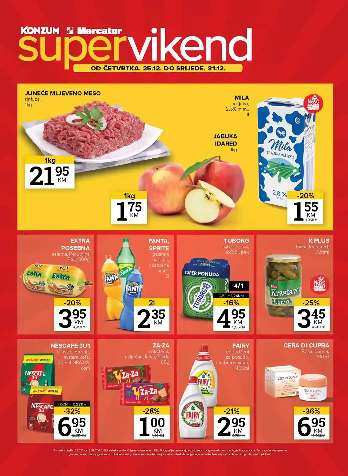 Konzum akcija Mercator katalog