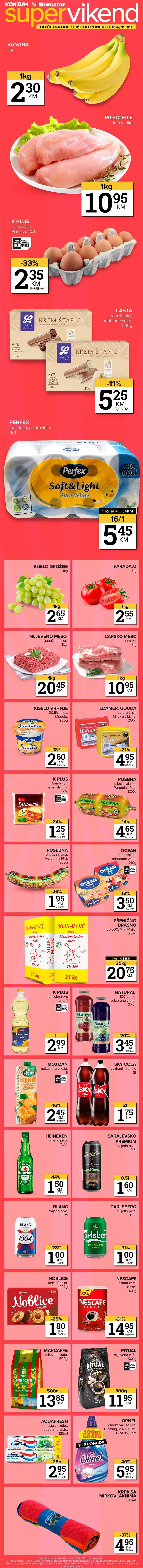 super akcija Konzum i Mercator