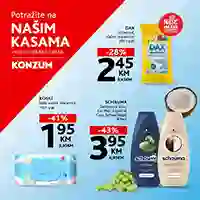 Konzum & Mercator – Top prodaja na kasama, sniženja do 7. decembra 2025