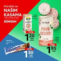 KONZUM i MERCATOR Akcija Top prodaja na kasama sniženja