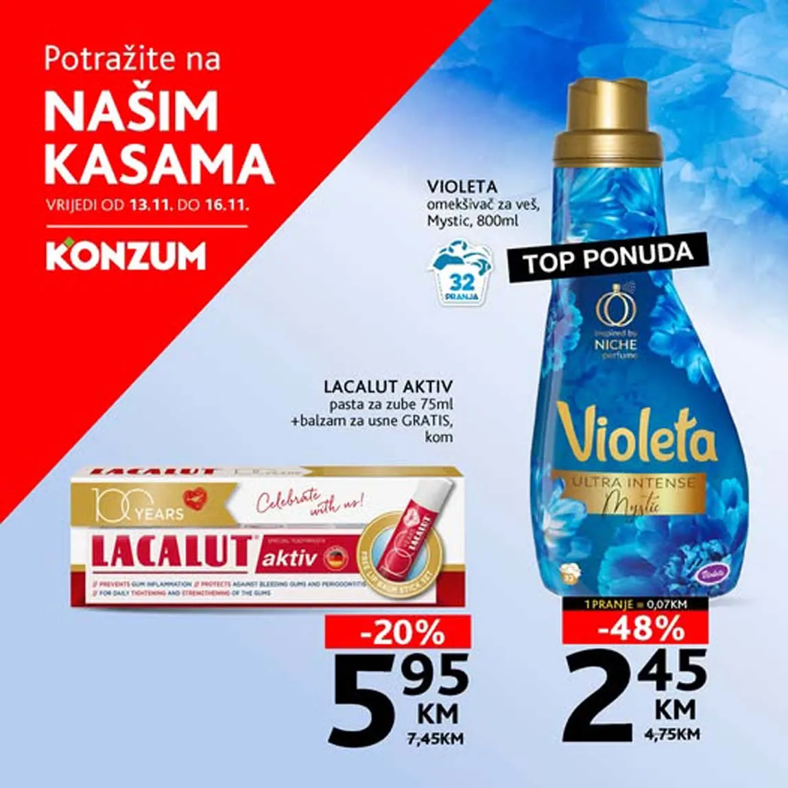 Snizenja Konzum na kasama konzum sniženja na kasama