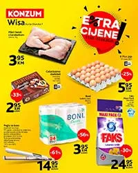 KONZUM Akcija WISA Extra cijene sniženja do 13.09.2025