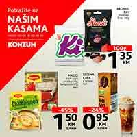 Konzum & Mercator – Top prodaja na kasama, sniženja do 10. decembra 2025