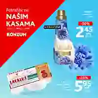 Konzum i Mercator akcija: Sniženja na kasama važe do 29.03.2026
