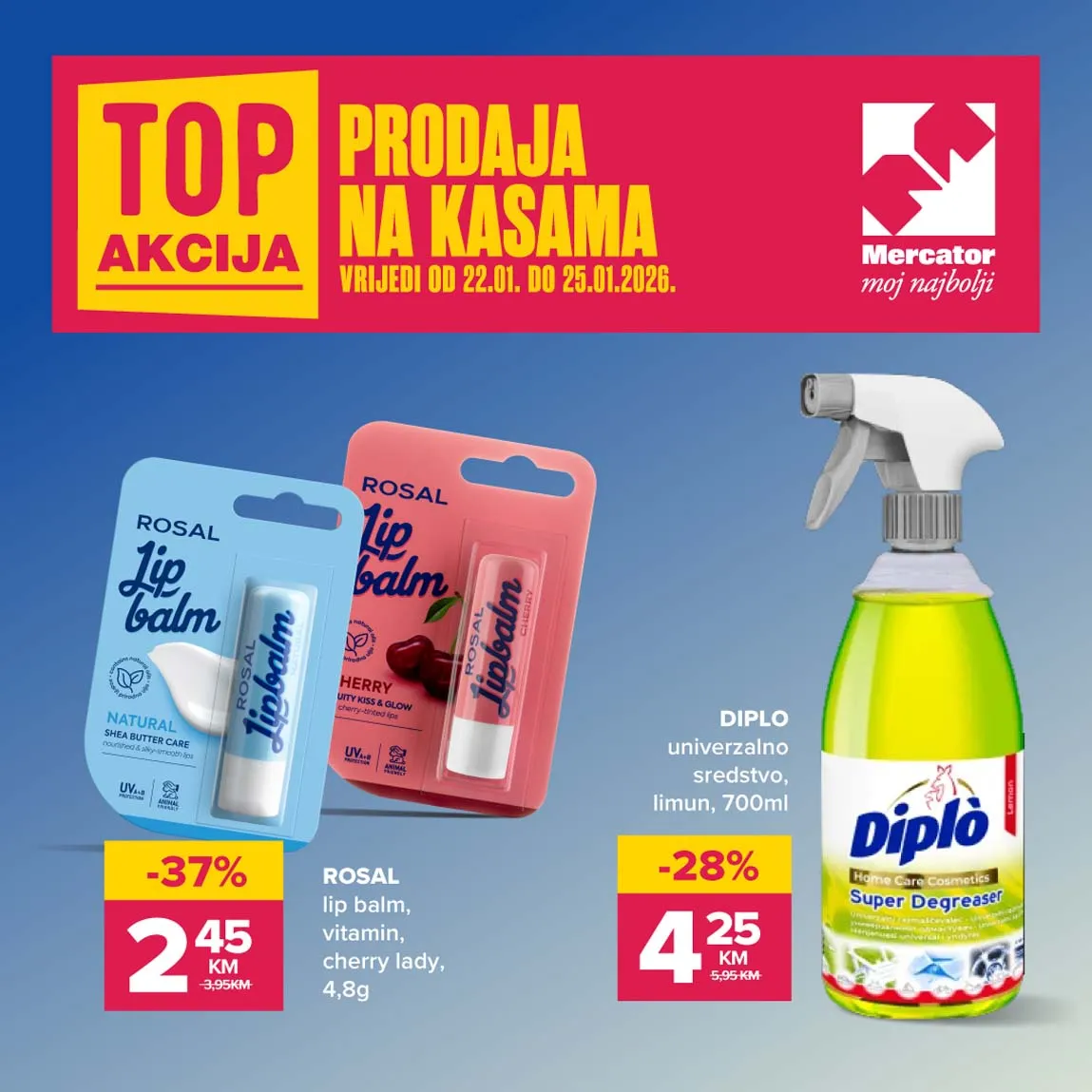 konzum sniženja na kasama