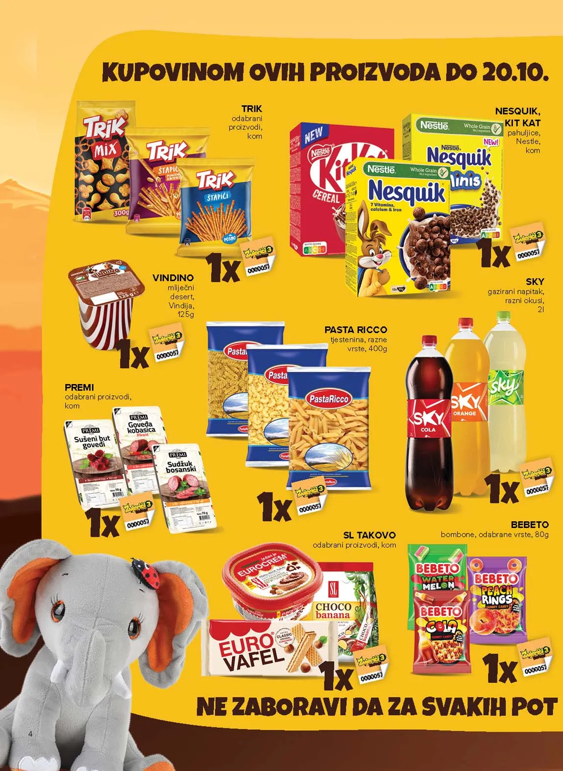 Konzum akcija Mercator katalog