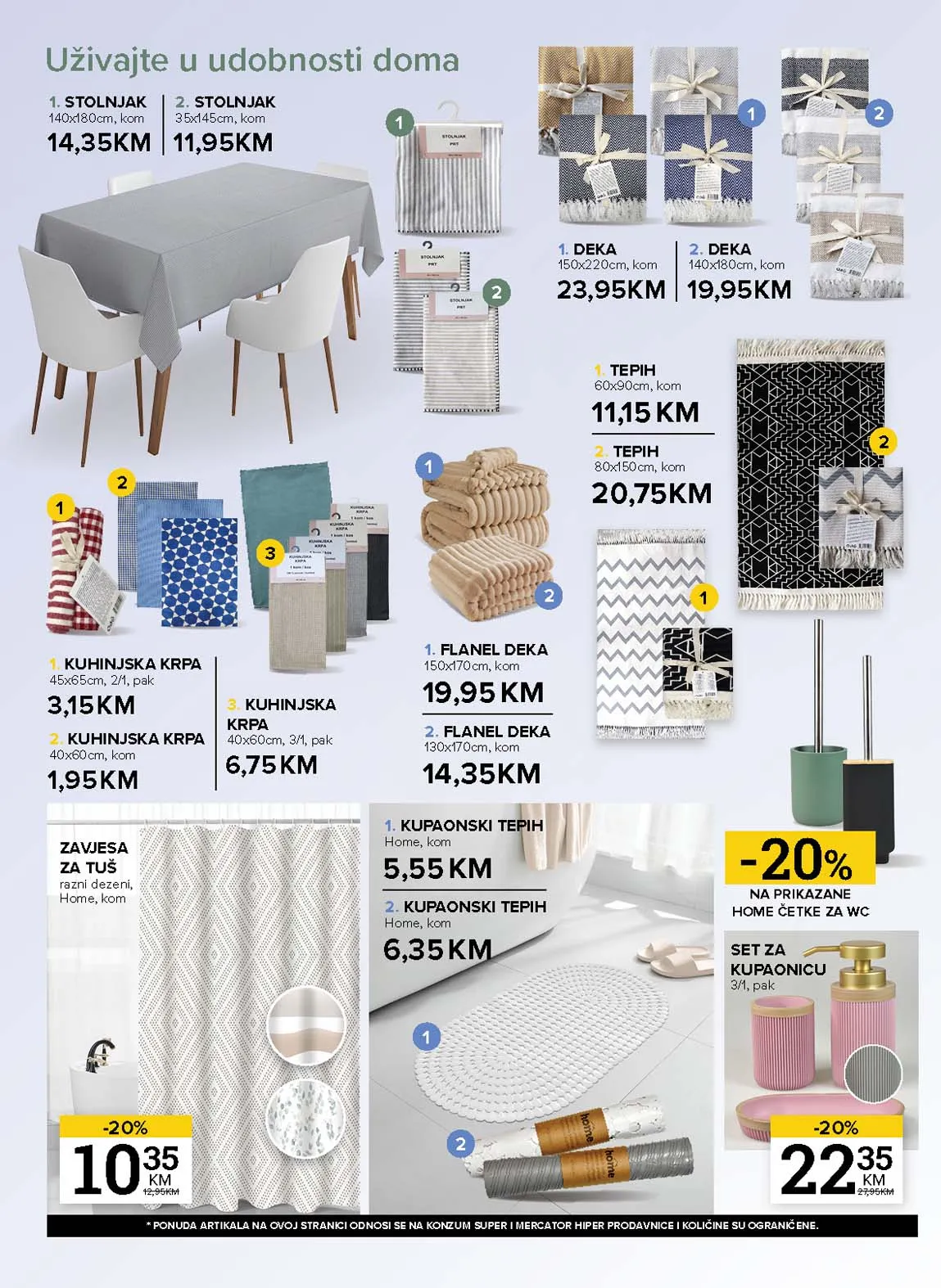 Konzum akcija Mercator katalog