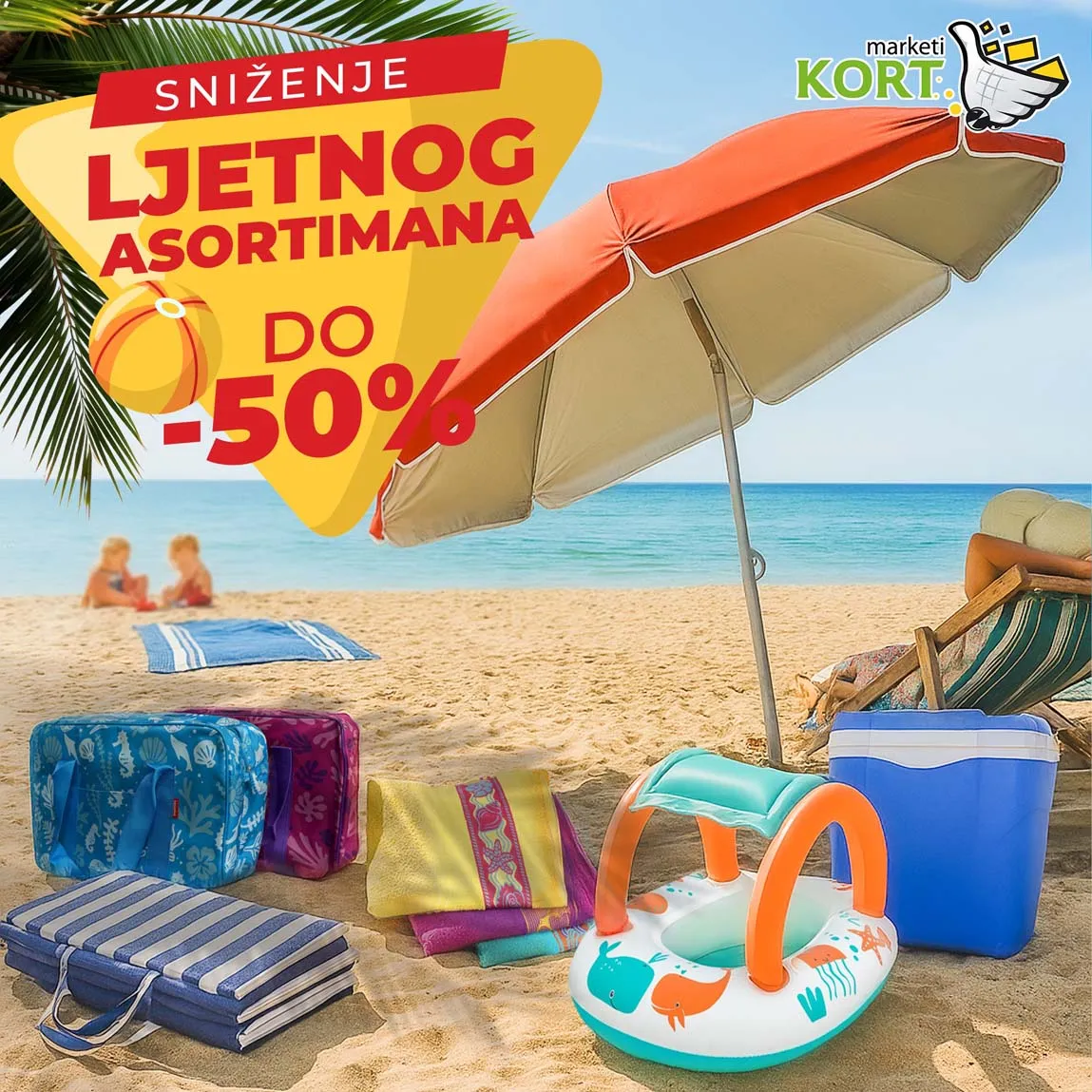 Kort akcija – Sniženja Ljetnog asortimana – Iskoristite super uštede! 