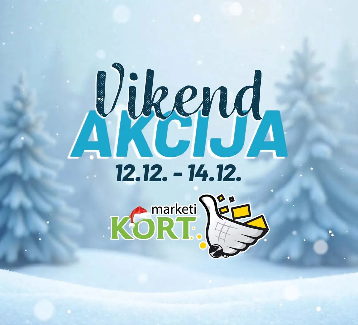 Kort marketi vikend akcija sniženja KORT vikend akcija