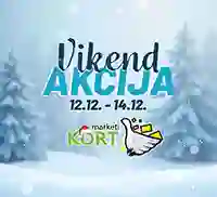 Kort vikend akcija – sniženja i popusti do 14. decembra 2025