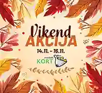KORT vikend akcija