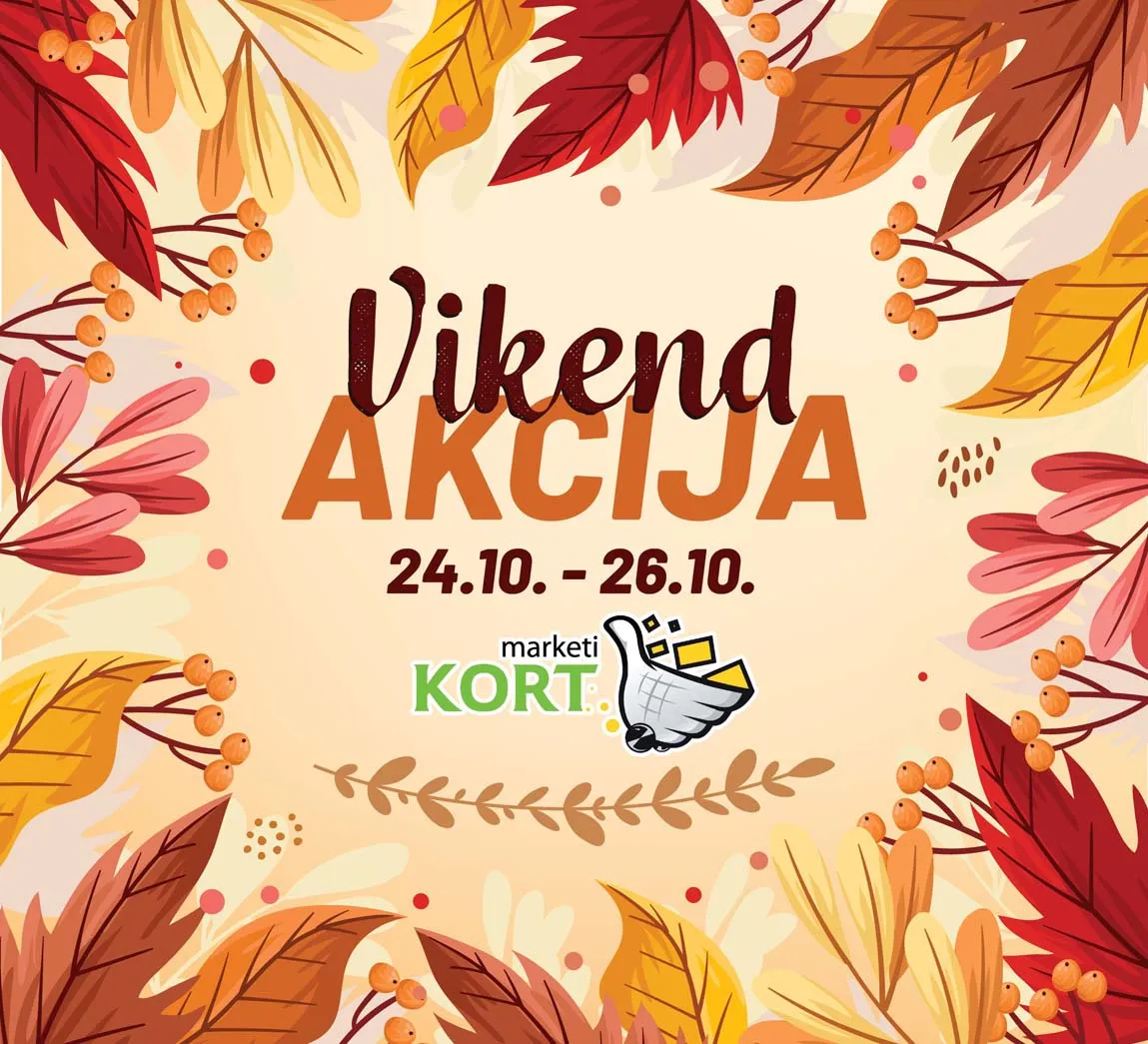 KORT vikend akcija