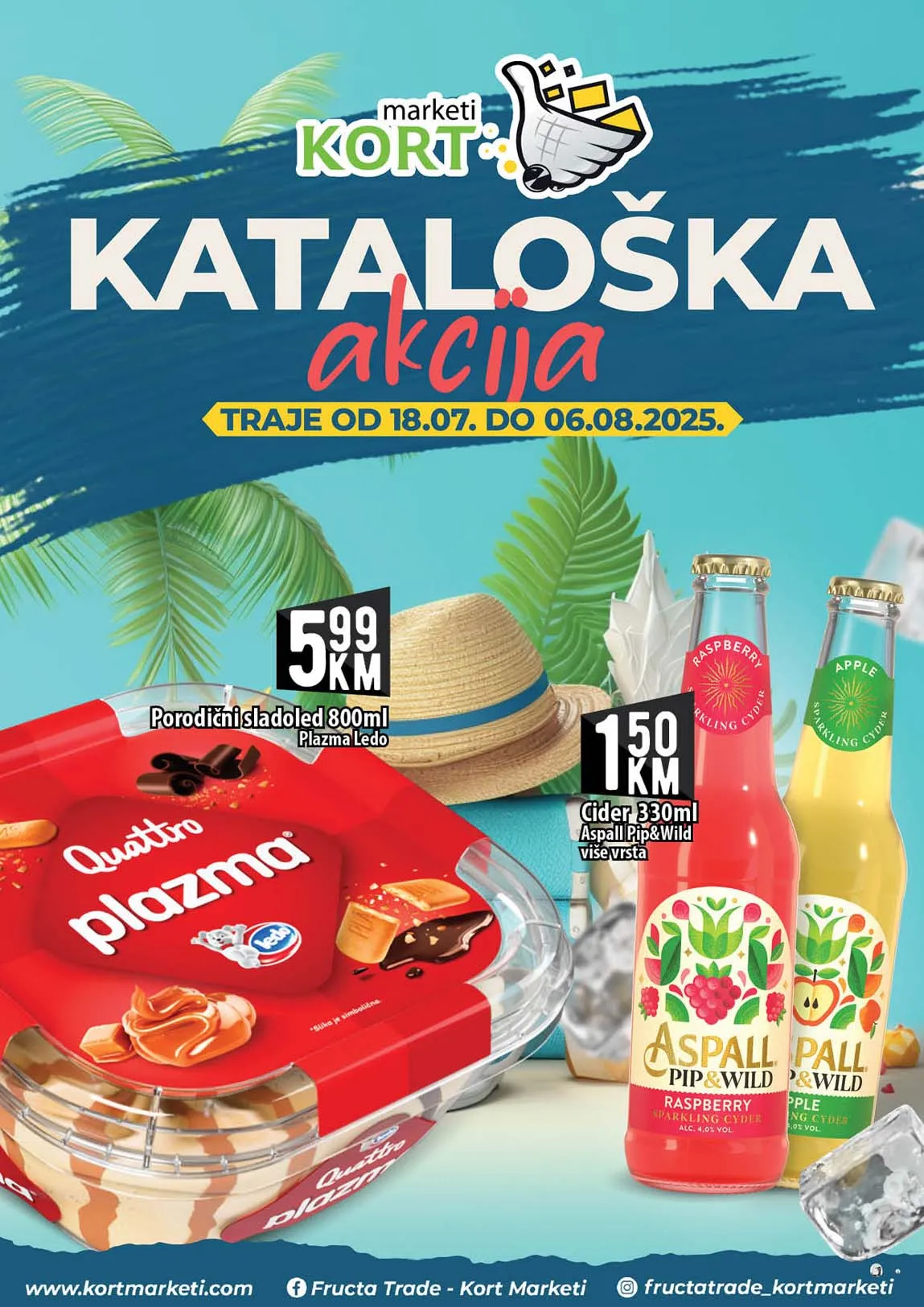 Kort akcija katalog sniženja do 06.08.2025