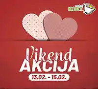 Kort vikend akcija – sniženja i popusti do 15.02.2026