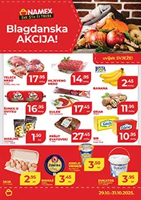 NAMEX Blagdanska akcija sniženja do 03.11.2025.