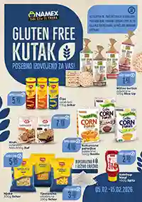 Namex akcija Gluten Free kutak do 15.02.2026 – Bezglutenski proizvodi na sniženju | Snizenja.ba