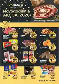 Namex Novogodišnja akcija – sniženja do 3. januara 2026.
