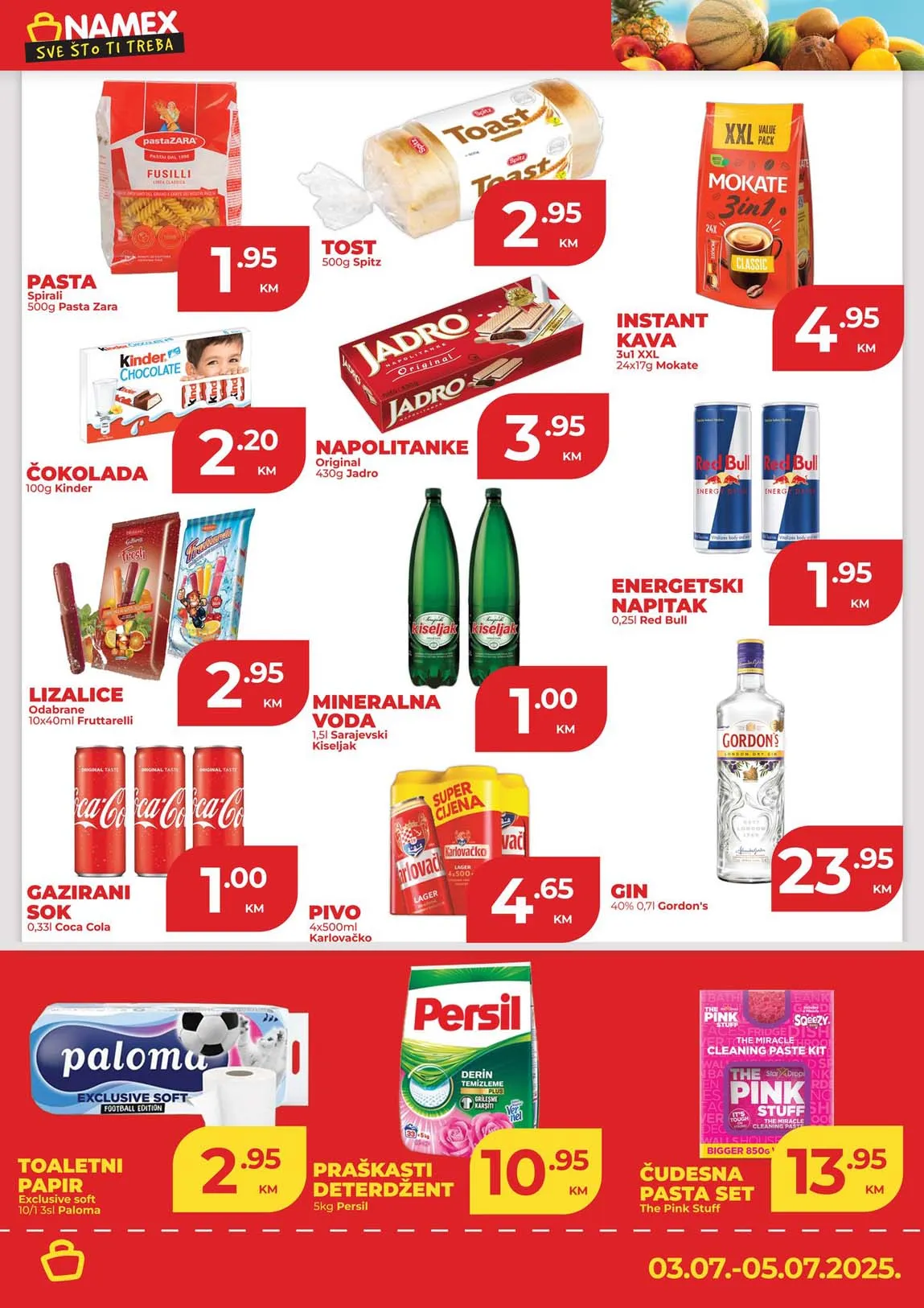 Namex Vikend akcija Sva sniženja na jednom mjestu