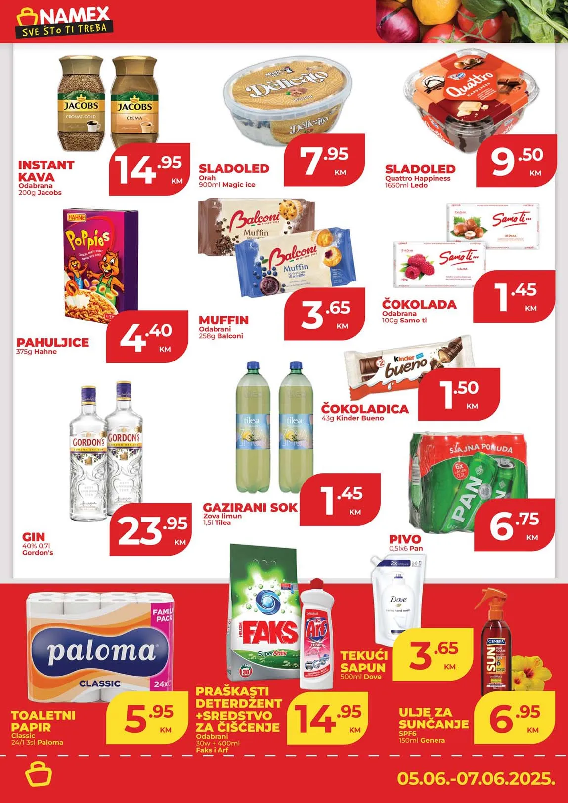 Namex Vikend akcija Sva sniženja na jednom mjestu