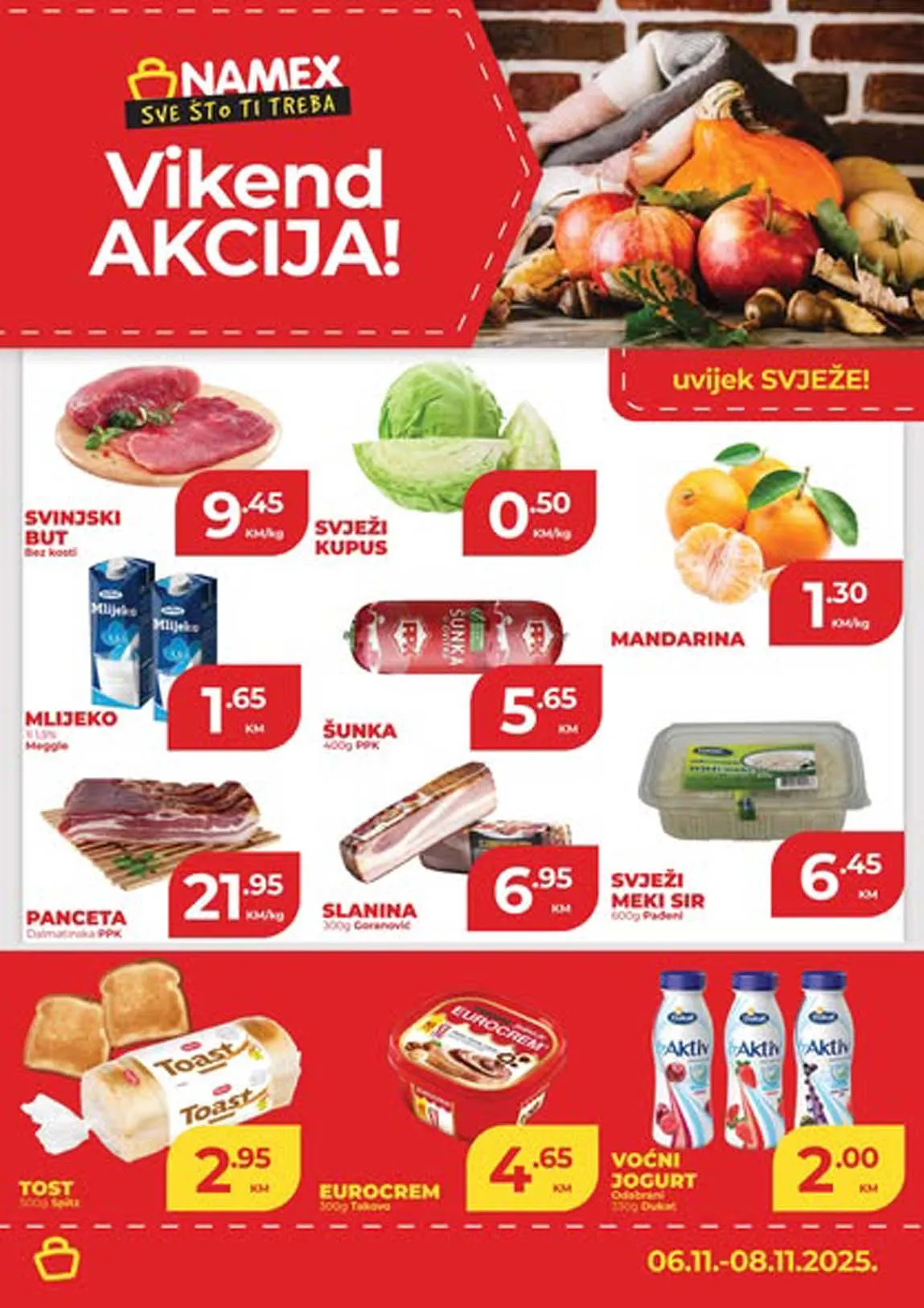 Namex Vikend akcija Sva sniženja na jednom mjestu