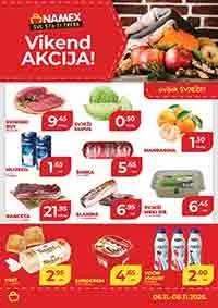 NAMEX Vikend akcija sniženja do 08.11.2025