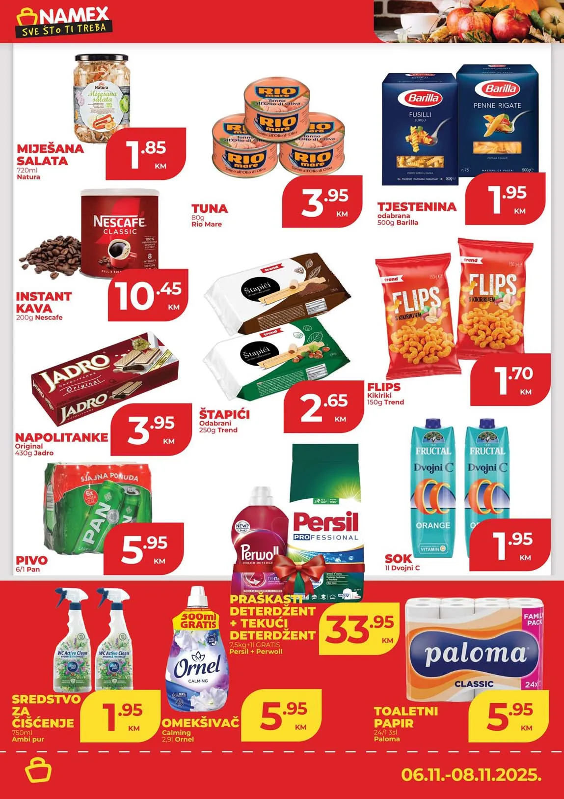 Namex Vikend akcija Sva sniženja na jednom mjestu