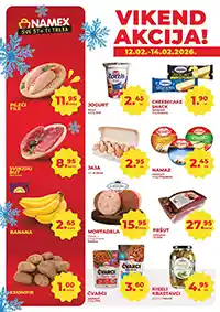 Namex vikend akcija – Velika sniženja za porodičnu kupovinu do 14. februara 2026.