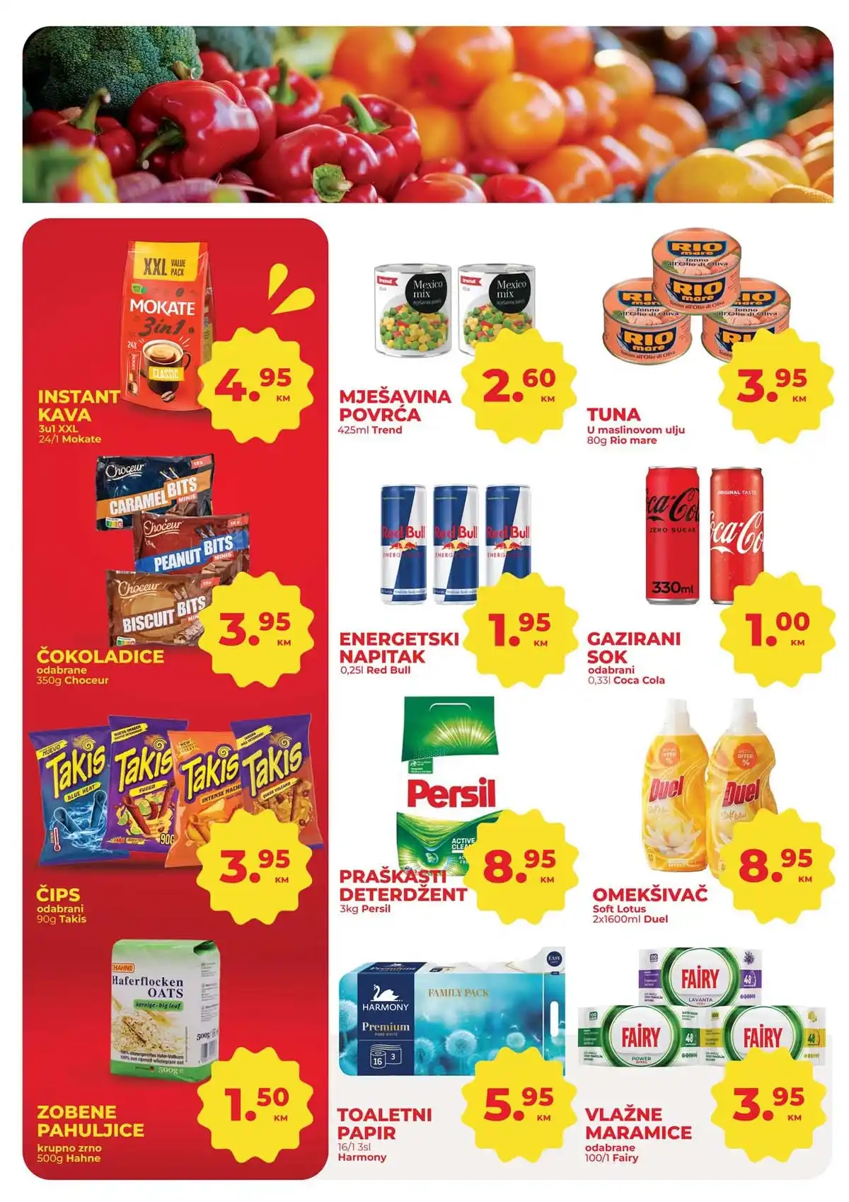 Namex vikend akcija katalog strana 2 velika sniženja Bosna i Hercegovina mart 2026