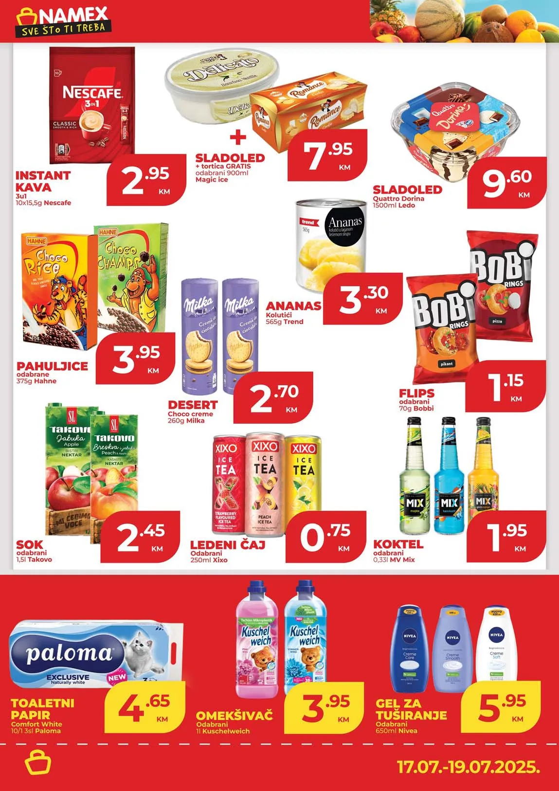 Namex Vikend akcija Sva sniženja na jednom mjestu