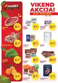 Namex vikend akcija – Sniženja do 21.03.2026
