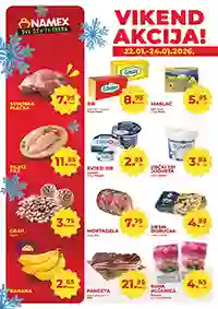 Namex vikend akcija – sniženja do 24.01.2026