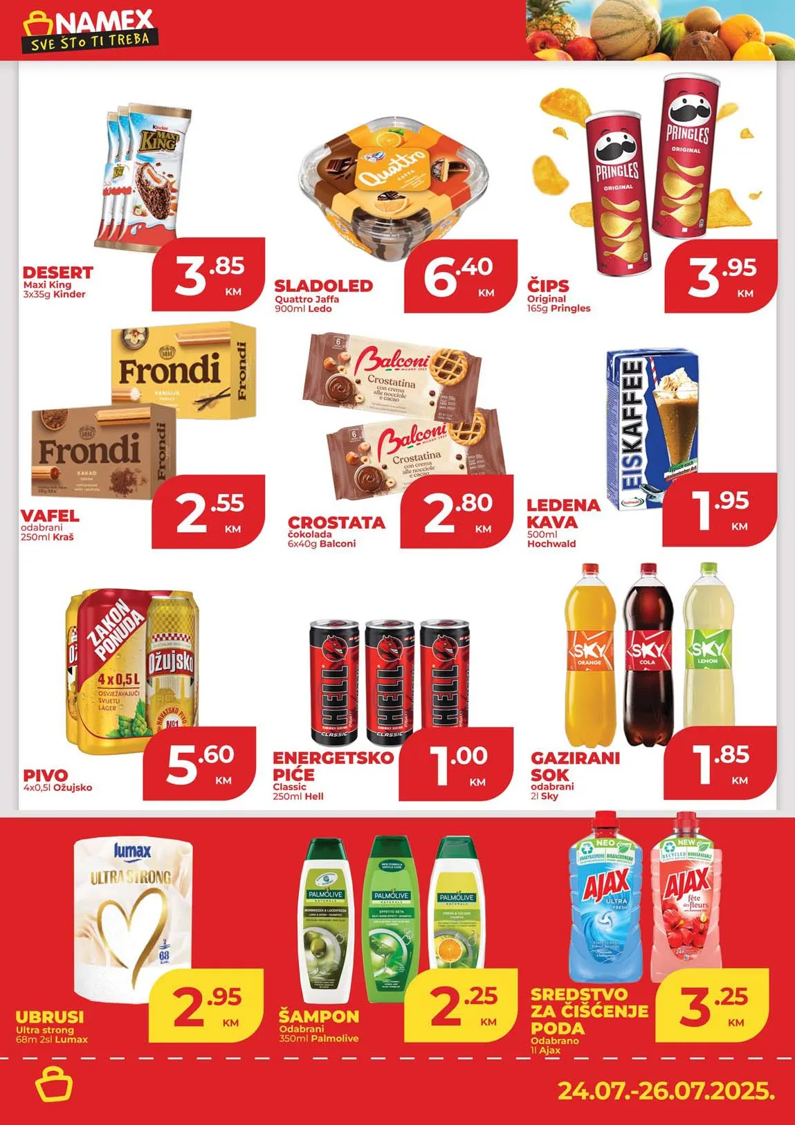 Namex Vikend akcija Sva sniženja na jednom mjestu