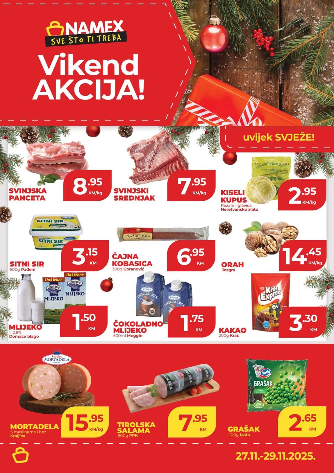 Namex Vikend akcija Sva sniženja na jednom mjestu