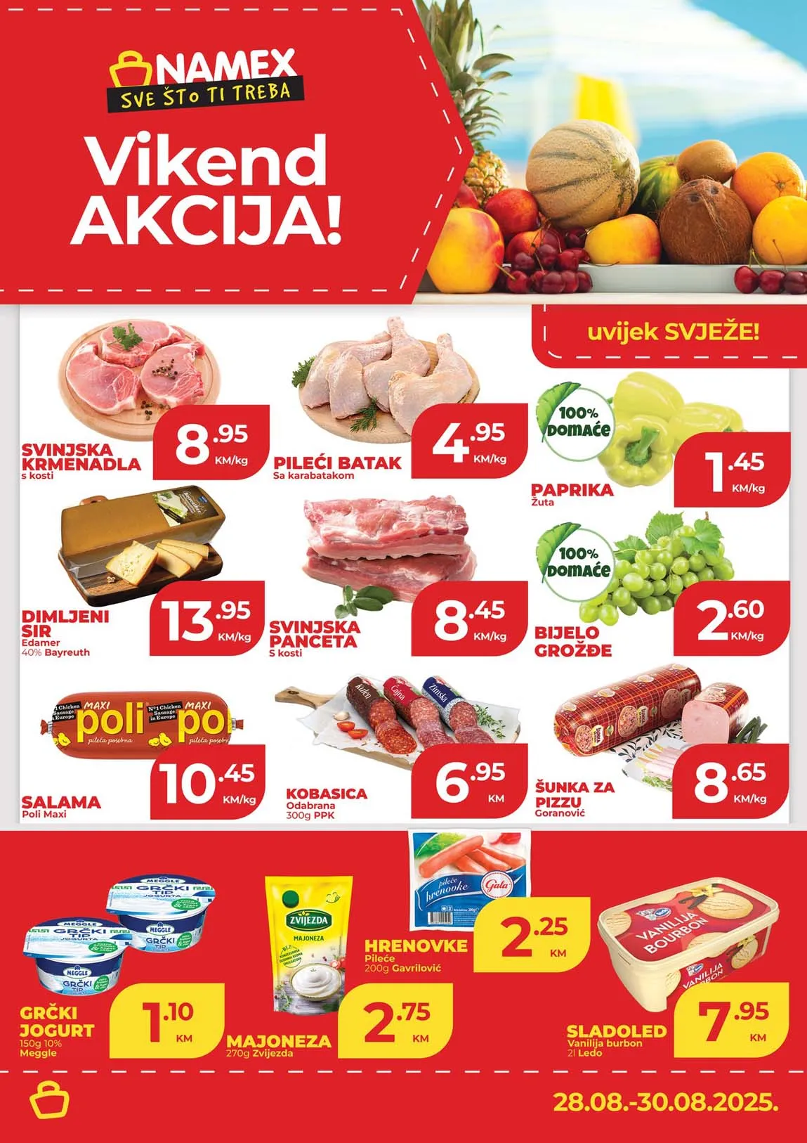 Namex Vikend akcija Sva sniženja na jednom mjestu