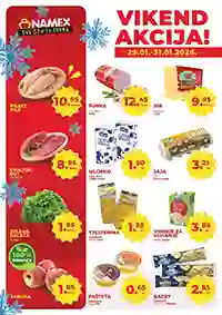 Namex vikend akcija – sniženja do 31.01.2026