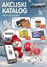 Namex akcija – Katalog sniženja do 25. januara 2026.